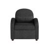 Flash Furniture Contemporary Recliner With Wrapped Base Ottoman, Burgundy/Black 3