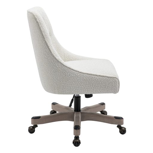 Office Star Tindal Fabric High-Back Office Chair, White - Image 2