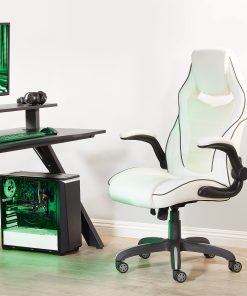 Office Star™ Xeno Gaming Chair, White 2