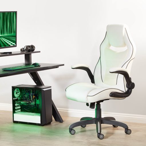Office Star™ Xeno Gaming Chair, White - Image 2