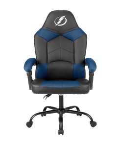 Imperial NHL Adjustable Oversized Vinyl High-Back Office Task Chair, Tampa Bay Lightening 2