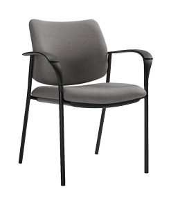 Global® Sidero Armchair, 32″H x 25 1/2″W x 24″D, Slate/Black 2