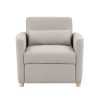 Serta Smart Layers Arlington AIR Ergonomic Bonded Leather High-Back Executive Chair, Taupe 3
