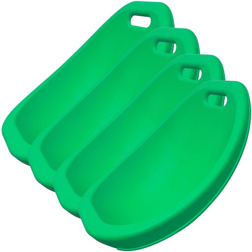Kore Design™ Scoop Rocker Stackable Chairs, Green, Set Of 4 Chairs - Image 2