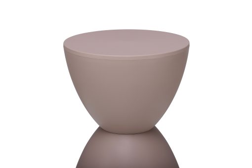 Eurostyle Sallie Plastic Stool, Taupe - Image 2
