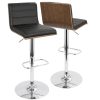 Glamour Home Bedivere Boucle Fabric Dining Accent Chairs, Beige/Black, Set Of 2 Chairs 3