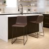 Hierarchy 4-Leg School Stool, 30″, Black/Chrome 4