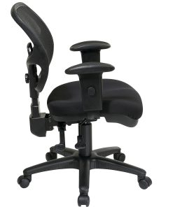Office Star™ Pro-LineII Mid-Back Ergonomic Task Chair, Black 2