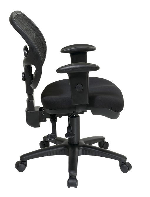 Office Star™ Pro-LineII Mid-Back Ergonomic Task Chair, Black - Image 2