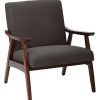 Powell Delavan Bench, Gray/Natural 3