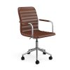 Thomasville® Danvers Ergonomic High-Back Faux Leather Big & Tall Executive Office Chair, Tan 4