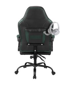 Imperial Adjustable Oversized Vinyl High-Back Office Task Chair, NFL Green Bay Packers, Black/Green 2