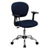 Imperial NFL Vision Faux Leather/Mesh High-Back Computer Gaming Chair, Las Vegas Raiders 4