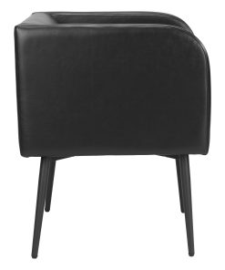 Zuo Horbat Dining Accent Chair, Black 2