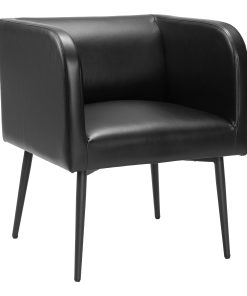 Zuo Horbat Dining Accent Chair, Black