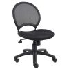 Flash Furniture LeatherSoft™ Faux Leather Mid-Back Swivel Chair With Flip-Up Arms, Black 4