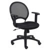 Glamour Home Bauer Faux Leather Barstools With Back, Black, Set Of 2 Barstools 3