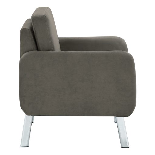 Office Star Lounge Guest Chair, Charcoal - Image 2