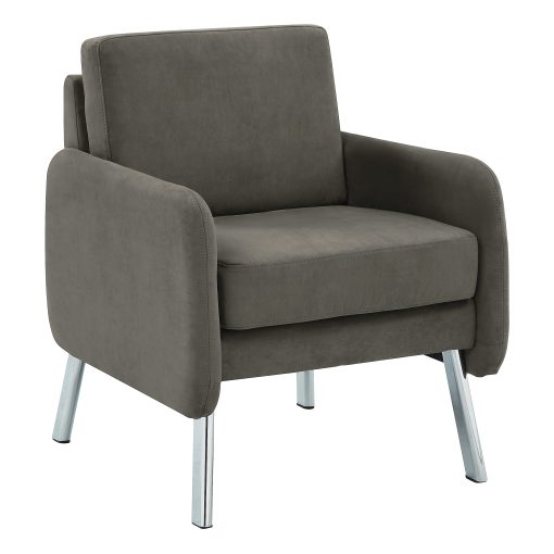 Office Star Lounge Guest Chair, Charcoal