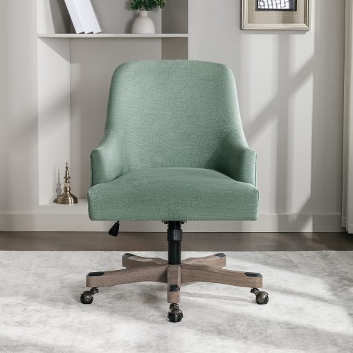 Office Star Bradwell Fabric High-Back Office Chair, Mint - Image 2