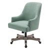 Global® Synopsis Mid-Back Chair, 39 1/2″H x 24 1/2″W x 26 1/2″D, Black Coal/Black 4