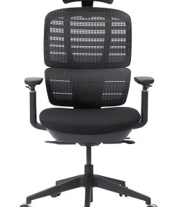 WorkPro® Momentum Ergonomic Mesh/Mesh Active High-Back Office Chair, Black/Black, BIFMA Compliant 2