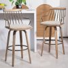 Boss Office Products Mesh Drafting Stool With Back, Footring, Black 3
