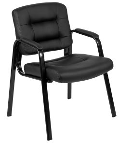 Flash Furniture Flash Fundamentals Executive Reception Chair, Black 2
