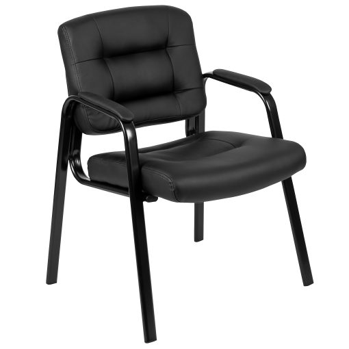 Flash Furniture Flash Fundamentals Executive Reception Chair, Black - Image 2