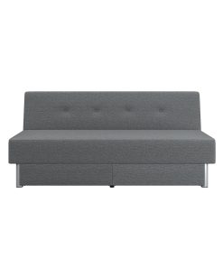 Lifestyle Solutions Serta Wallace Convertible Sofa, Charcoal