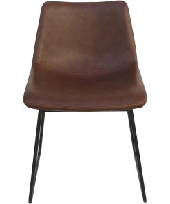 Lorell® Mid-Century Modern Sled Guest Chair, Tan 2
