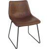 Zuo Vila Barstools, Brown, Set Of 2 Barstools 4