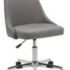 Mind Reader Ergonomic Mesh High-Back Swivel Executive Office Chair, 45-48″H, Black 3