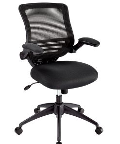 Realspace® Calusa Mesh Mid-Back Manager's Office Chair, Black, BIFMA Compliant