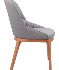 Zuo Ayr Dining Accent Chairs, Slate Gray, Set Of 2 Chairs 2