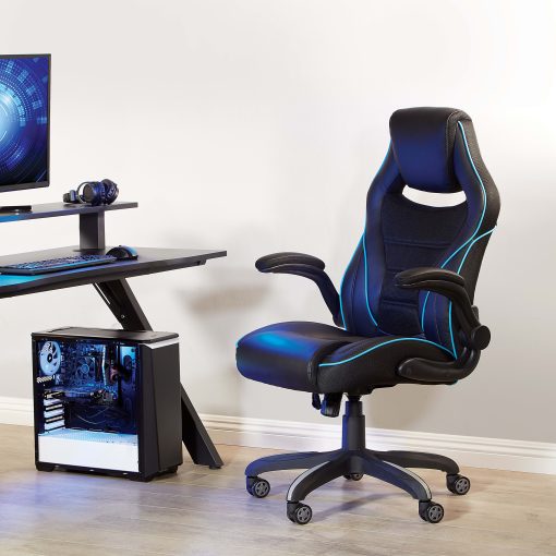 Office Star™ Xeno Gaming Chair, Blue - Image 2
