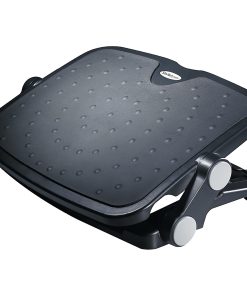 StarTech.com Adjustable Under Desk Foot Rest – Ergonomic Footrest – Large 18x14in – Office Footrest Stool w/ Adjustable, Angle – FTRST1 2