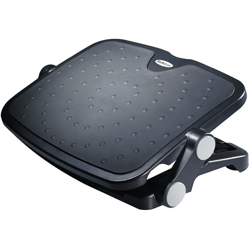 StarTech.com Adjustable Under Desk Foot Rest - Ergonomic Footrest - Large 18x14in - Office Footrest Stool w/ Adjustable, Angle - FTRST1 - Image 2