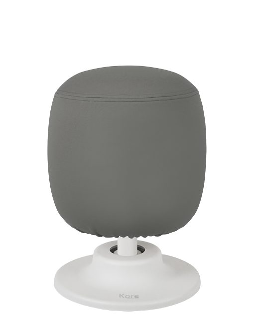 Kore Design™ Kids Adjustable Pivot Stool, Gray/White, KDAP2024WL