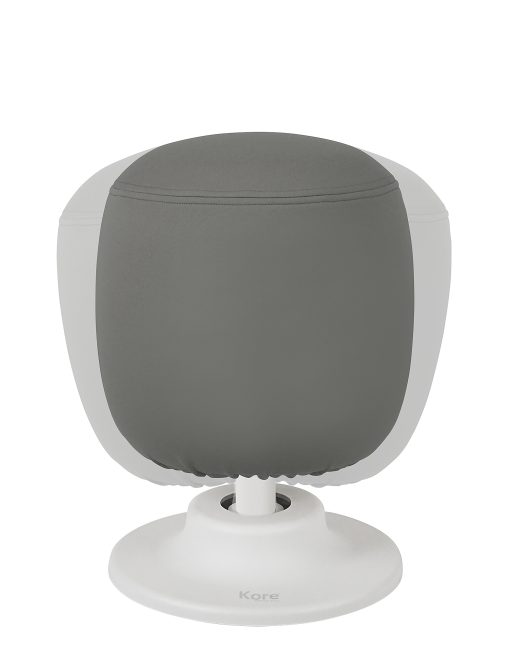Kore Design™ Kids Adjustable Pivot Stool, Gray/White, KDAP2024WL - Image 2