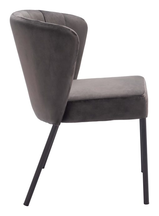 Zuo Aimee Dining Chairs, Gray, Set Of 2 Chairs - Image 2