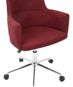 Lumisource Andrew Office Chair, Red