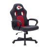 Boss Office Products Sleek Ribbed Vinyl Task Chair, Black 4