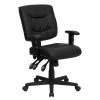 Flash Furniture X10 Ergonomic LeatherSoft™ Faux Leather High-Back Racing Gaming Chair With Flip-Up Arms, Pink/Black 4