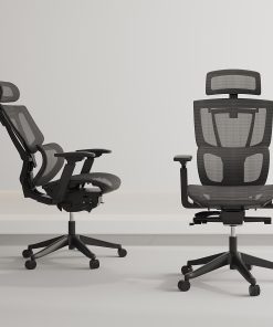 FlexiSpot C7 Ergonomic Mesh High-Back Office Chair, Black, C7BMESH 2