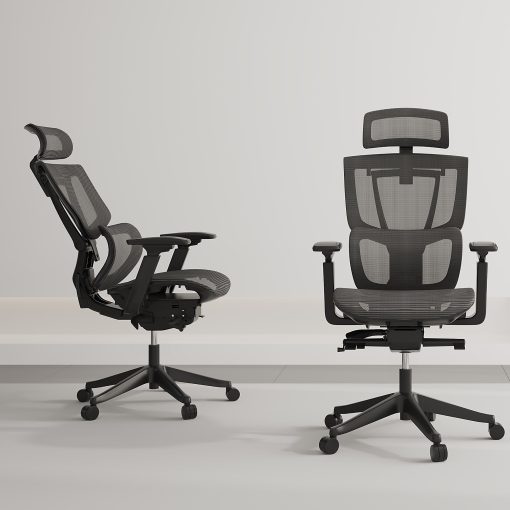 FlexiSpot C7 Ergonomic Mesh High-Back Office Chair, Black, C7BMESH - Image 2