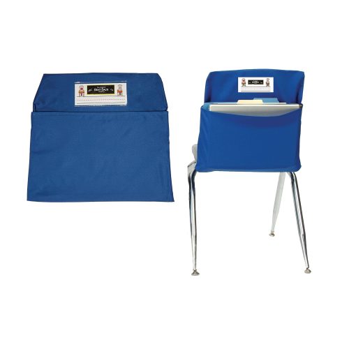 Seat Sack Chair Pocket, Small, 12", Blue, Pack Of 2 - Image 2