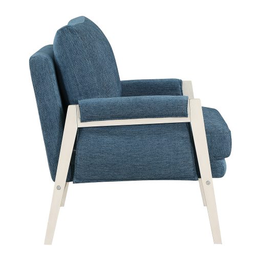 Office Star Kade Accent Chair, Navy - Image 2