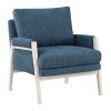 Office Star Kade Accent Chair, Navy