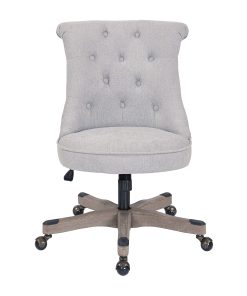 Office Star™ Hannah Tufted Office Chair, Fog/Gray 2